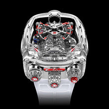Bugatti Chiron Tourbillon Sapphire Crystal Blue Backplate